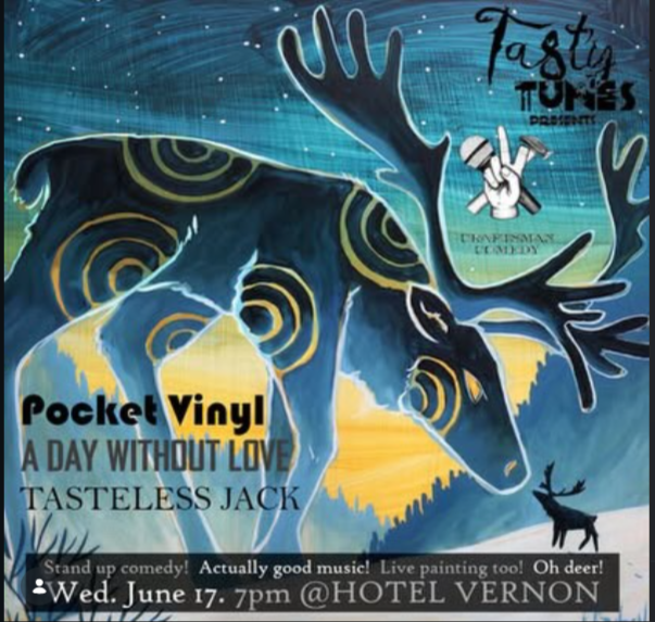 Flyer for A Day Without Love, Tasteless Jack