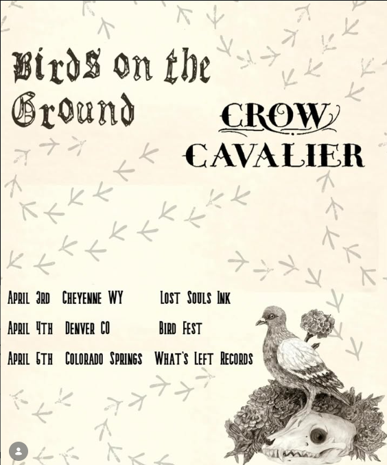 Flyer for Crow Cavalier, Birds on the Ground