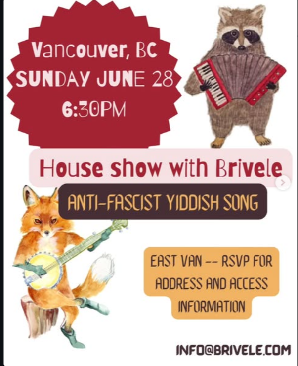 Flyer for Brivele