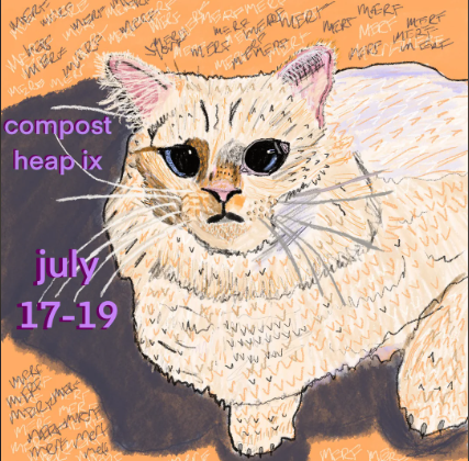 Flyer for Myles Bullen, Eli and the Hypotheticals, Girlslime, No Reason to Care, Brendan Hill, Mlady, Snailmate, Ryan Cassata and the Top Surgeons, Dead Work, Crow Cavalier, Lo Cash Ninjas, Ceschi