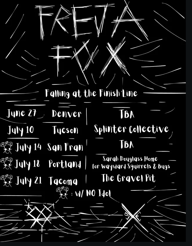 Flyer for Freja Fox