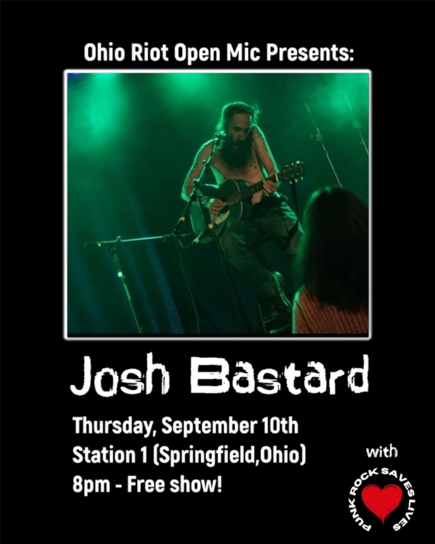 Flyer for Josh Bastard