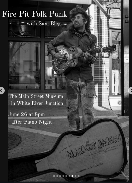 Flyer for Maryist Jargon