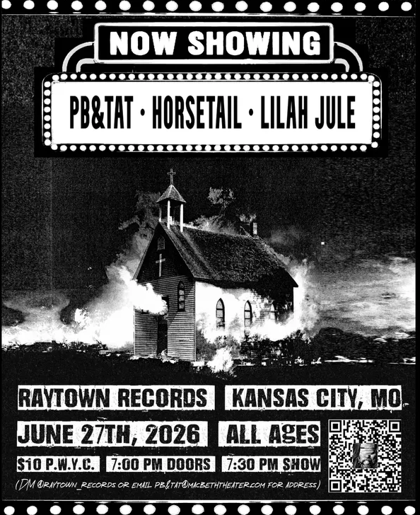 Flyer for PB&TAT, Horsetail, Lilah Jule