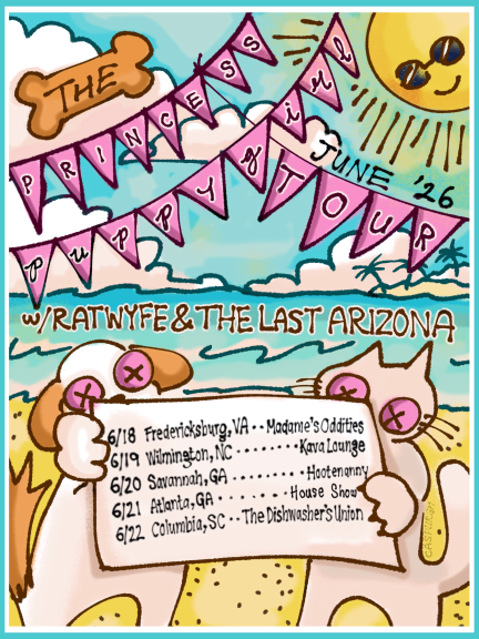 Flyer for The Last Arizona, Ratwyfe, Princess Puppygirl
