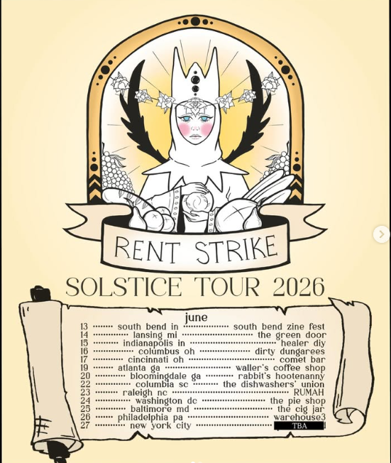 Flyer for Rent Strike