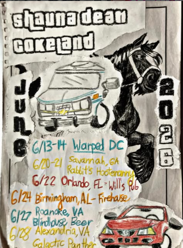 Flyer for Shauna Dean Cokeland
